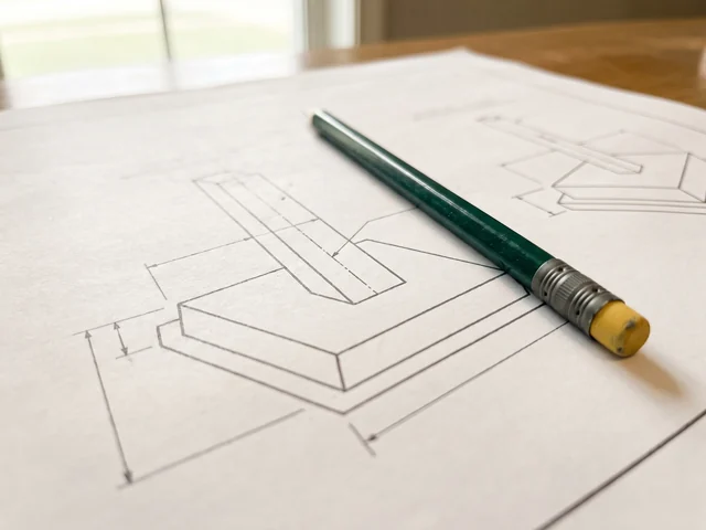 Footing detail drawing with concrete footing sizes for each post