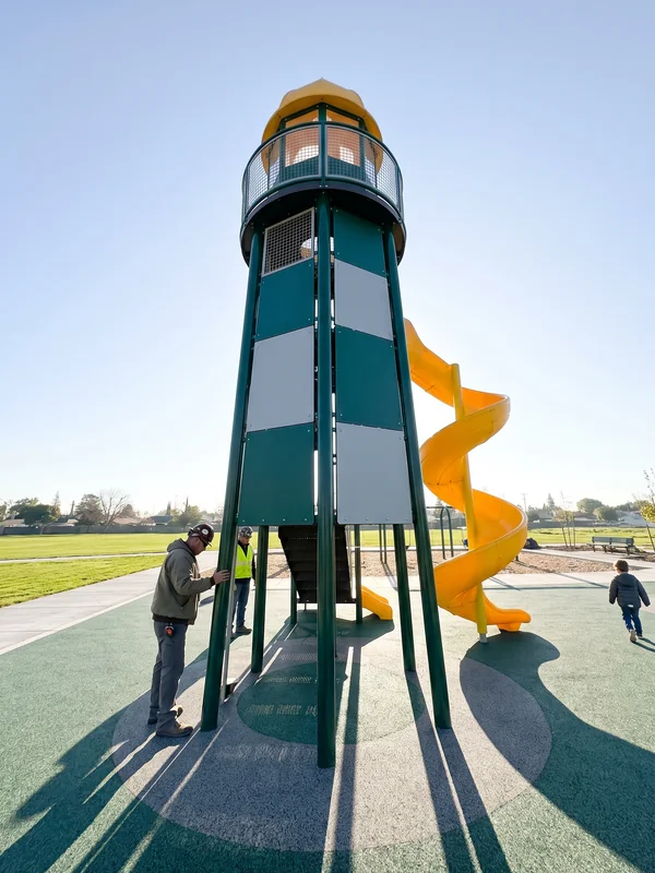 HDPE lighthouse tower