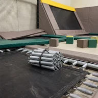 Bundle of galvanized trampoline springs